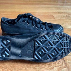 Platform Converse All Black